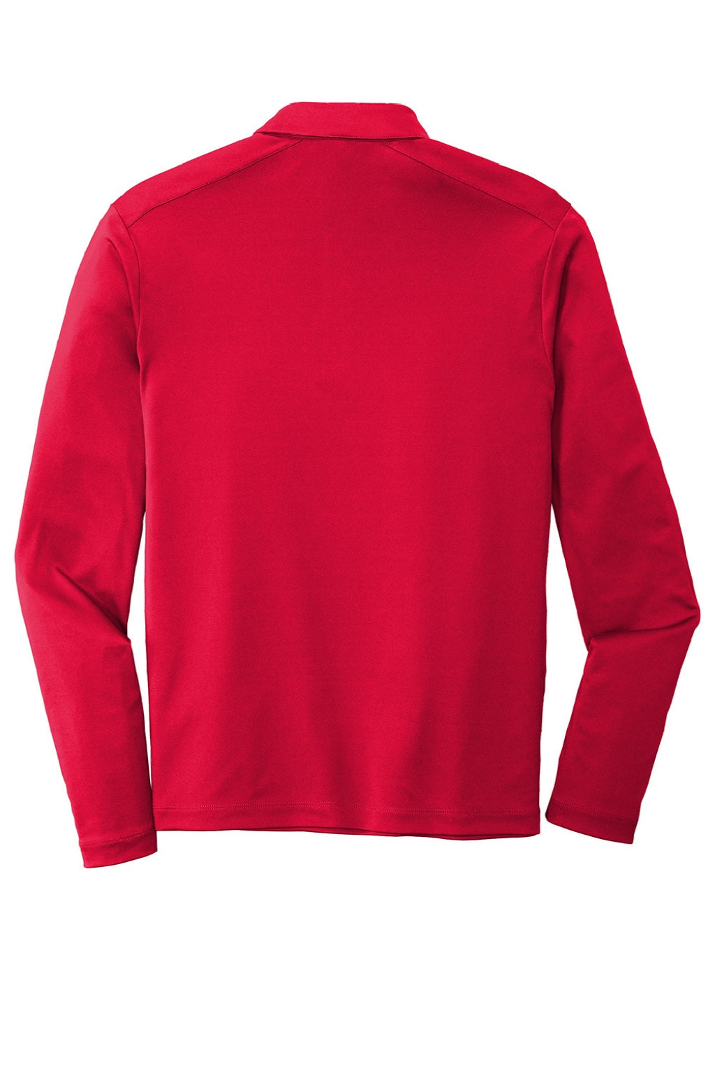 Sport-Tek Mens Moisture Wicking Long Sleeve Polo Shirt - True Red