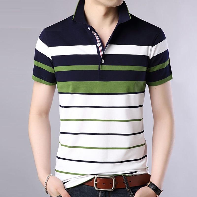 Summer shirt men Striped Classical causal Brand Short Sleeve