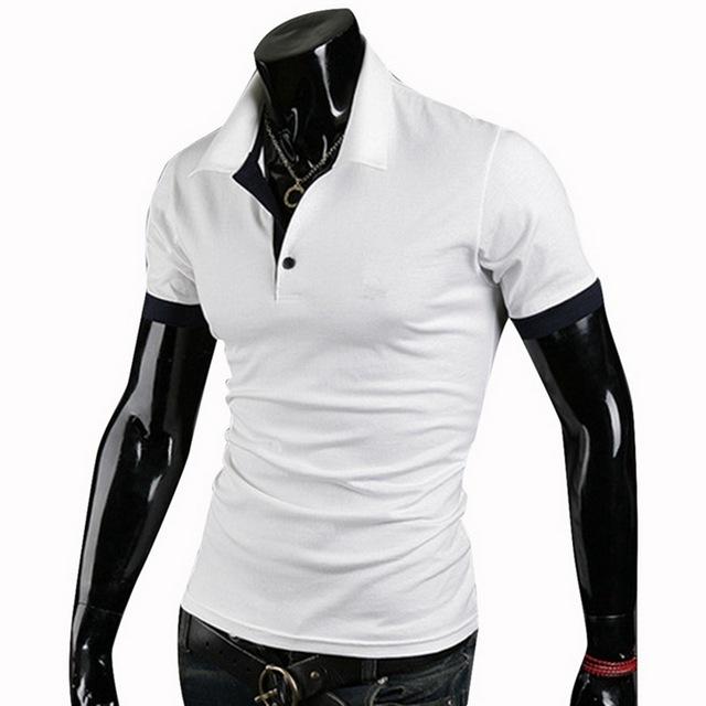 Litthing Casual Mens Polo Shirt Summer Short Sleeve