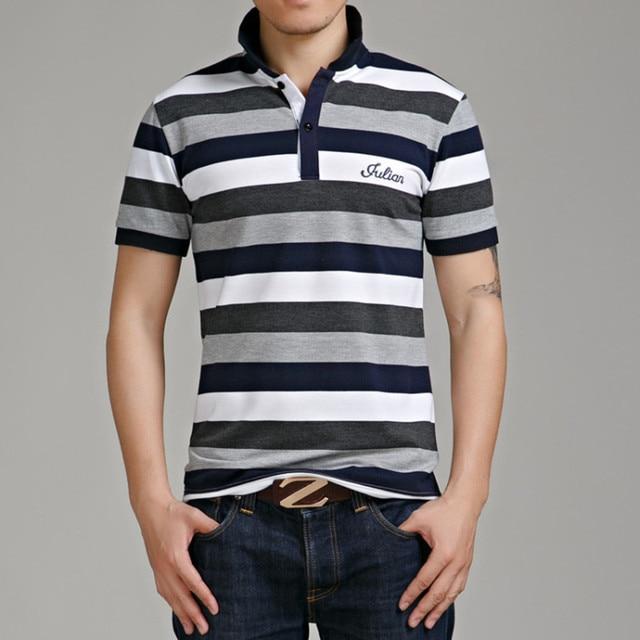 Casual Polo Shirts Short Sleeve Men Summer Cotton Breathable