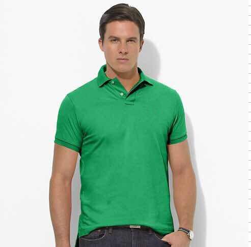 small pony polo top Men Short sleeve Casual rugby Shirt