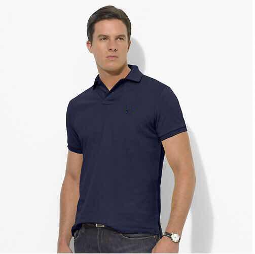 small pony polo top Men Short sleeve Casual rugby Shirt