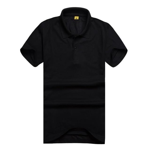 New Men's Polo Shirt High Quality Men cotton Short Sleeve shirt