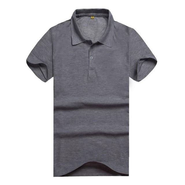 New Men's Polo Shirt High Quality Men cotton Short Sleeve shirt