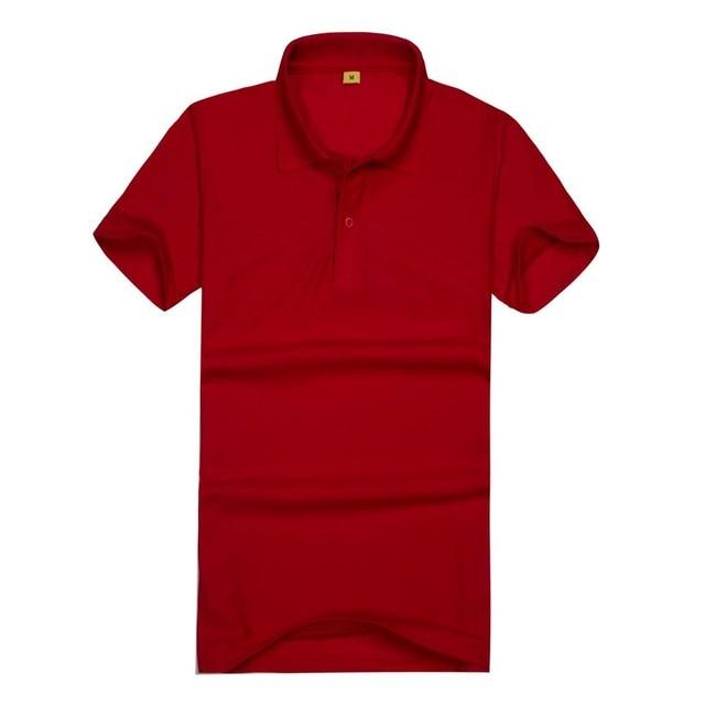 New Men's Polo Shirt High Quality Men cotton Short Sleeve shirt
