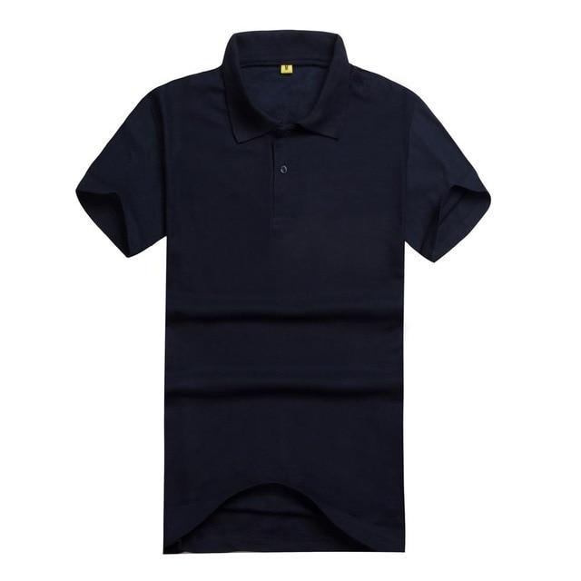 New Men's Polo Shirt High Quality Men cotton Short Sleeve shirt