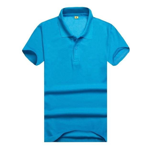 New Men's Polo Shirt High Quality Men cotton Short Sleeve shirt