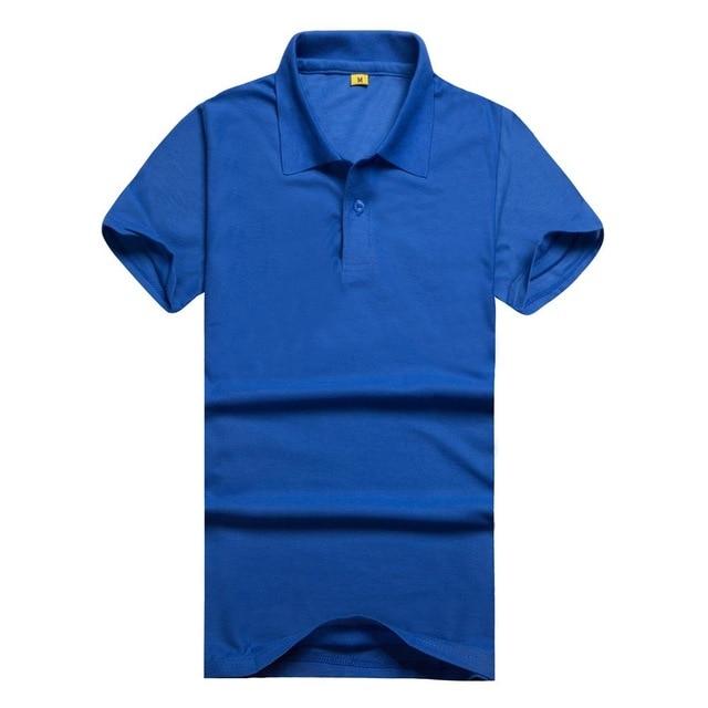 New Men's Polo Shirt High Quality Men cotton Short Sleeve shirt